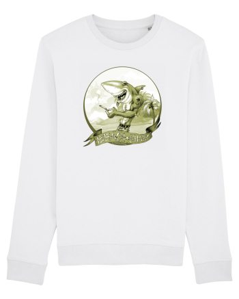 BEACH SHARK Monocrom 2 White