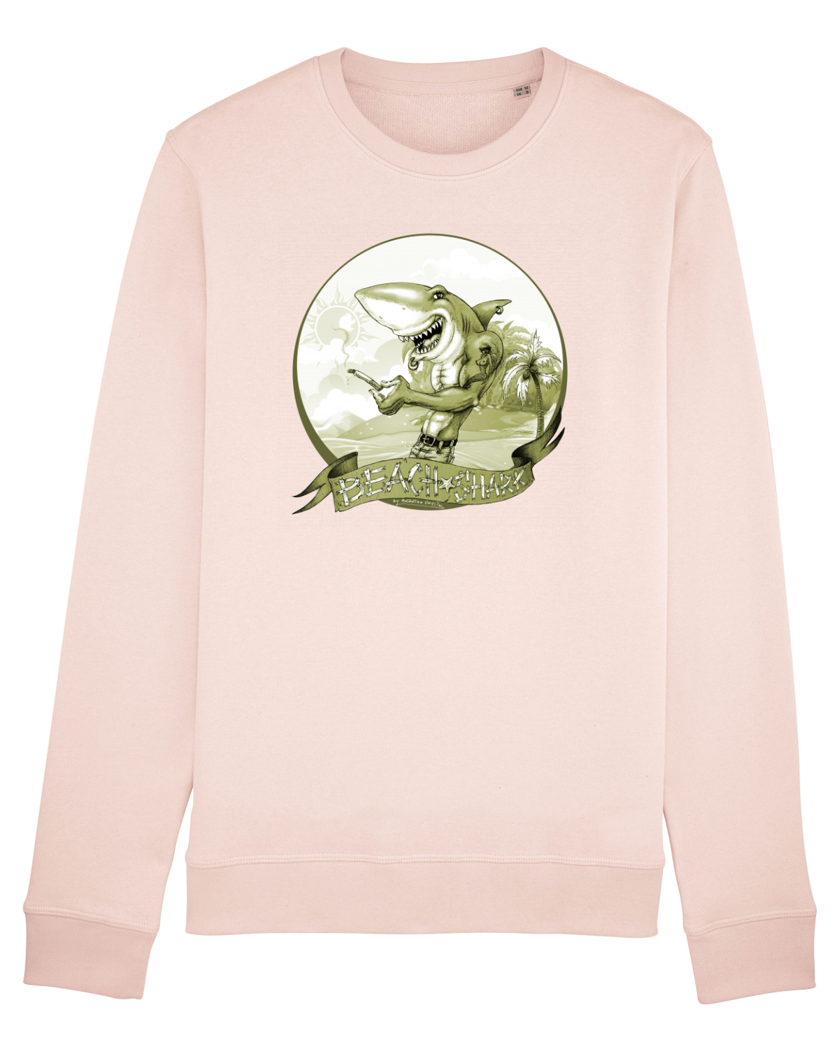 Bluză mânecă lungă Unisex Rise Candy Pink