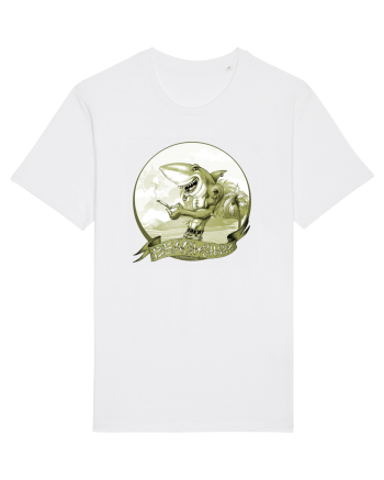 BEACH SHARK Monocrom 2 White