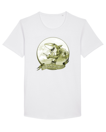 BEACH SHARK Monocrom 2 White