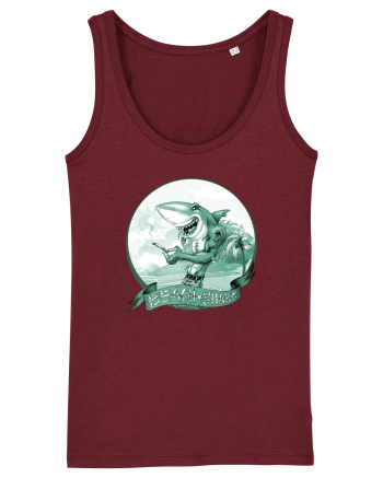BEACH SHARK Monocrom 3 Burgundy