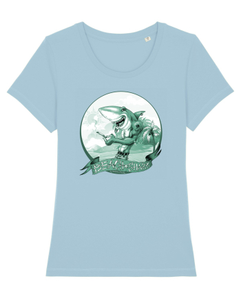 BEACH SHARK Monocrom 3 Sky Blue