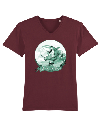 BEACH SHARK Monocrom 3 Burgundy