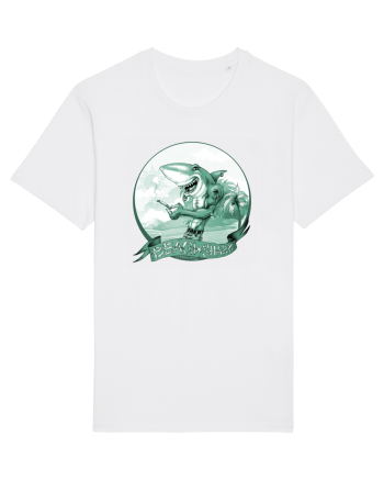 BEACH SHARK Monocrom 3 White