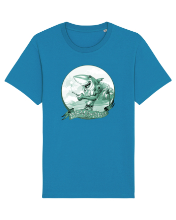 BEACH SHARK Monocrom 3 Azur