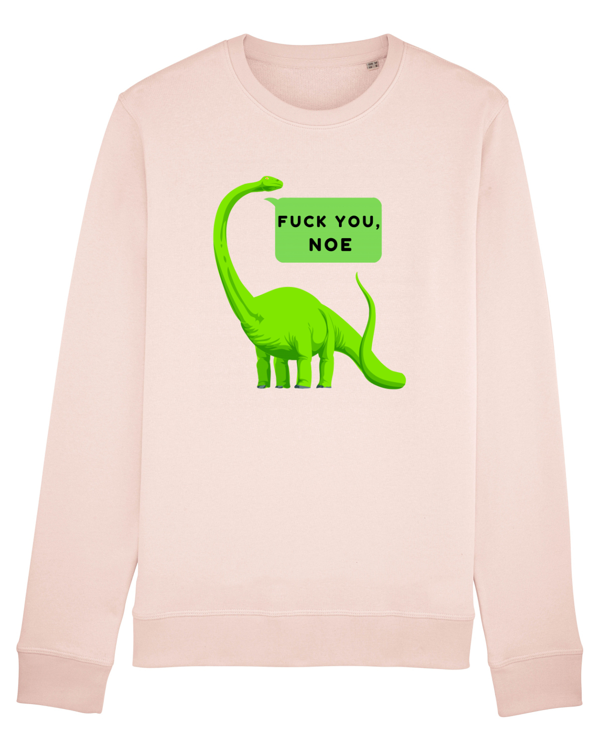 Bluză mânecă lungă Unisex Rise Candy Pink