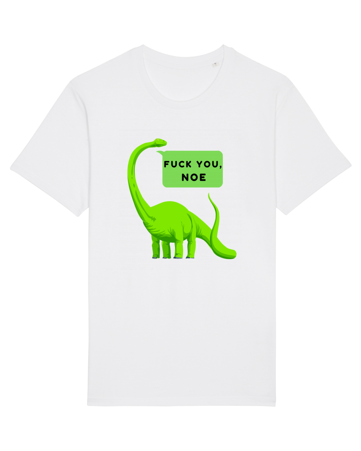 Tricou mânecă scurtă Unisex Rocker White
