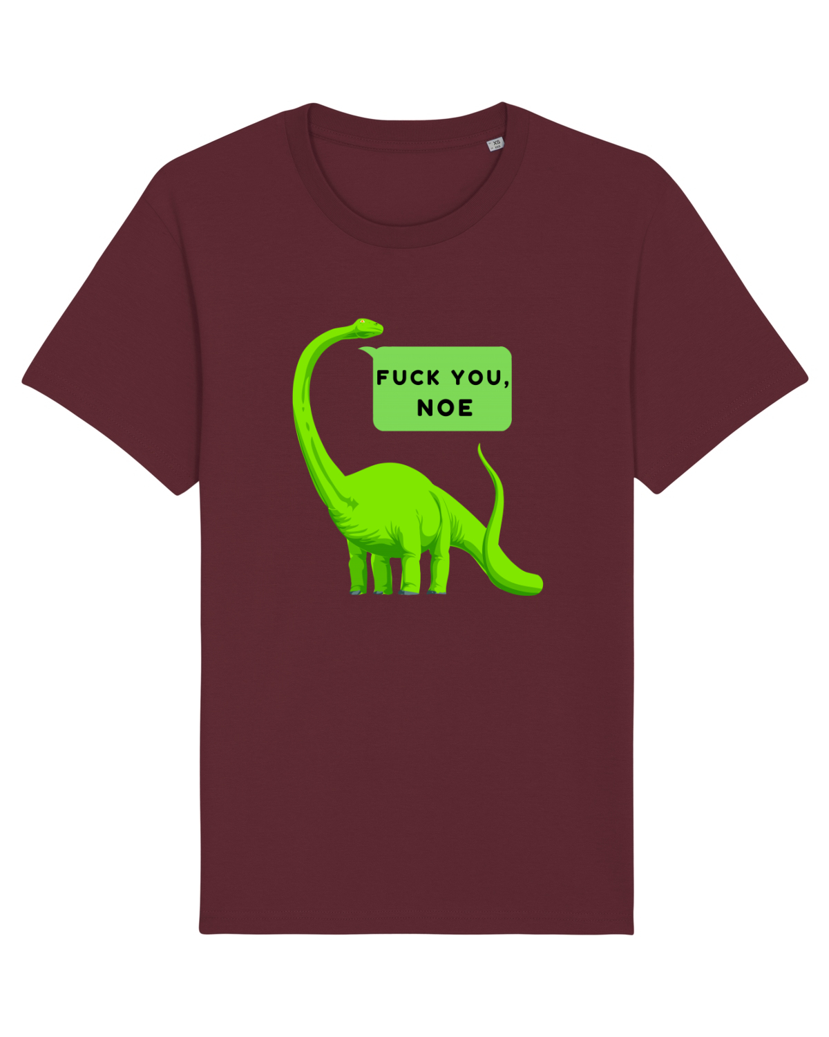 Tricou mânecă scurtă Unisex Rocker Burgundy