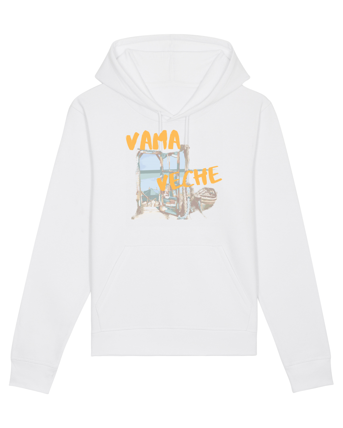 Hanorac Unisex Drummer White