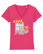 Vame Veche Tricou mânecă scurtă guler V Damă Evoker