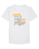 Vame Veche Tricou mânecă scurtă guler larg Bărbat Skater