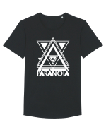 Paranoia Tricou mânecă scurtă guler larg Bărbat Skater