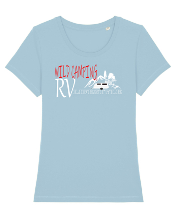 Wild Camping Sky Blue
