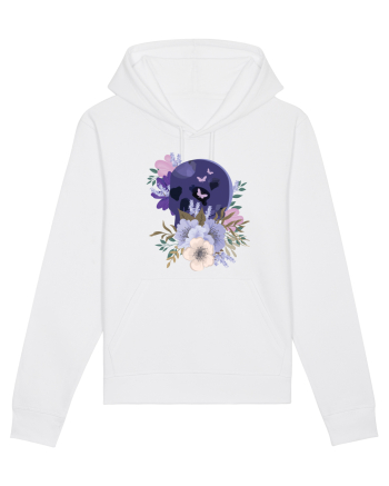 Pastel Flowers White
