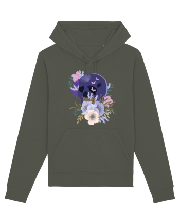Pastel Flowers Khaki
