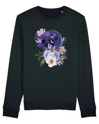 Pastel Flowers Black