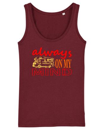 Always On My Mind. Camper Van Burgundy