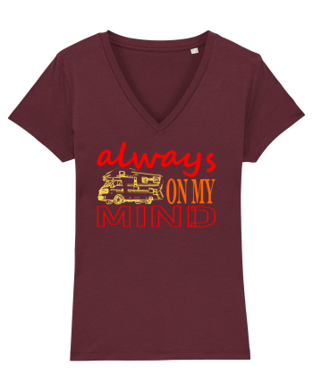 Always On My Mind. Camper Van Burgundy