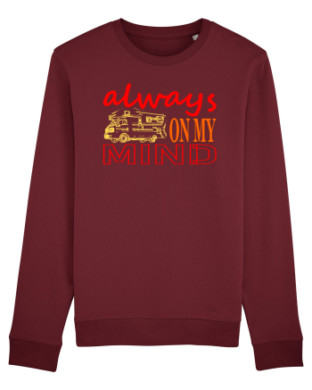 Always On My Mind. Camper Van Burgundy