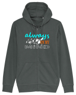 Always On My Mind. Mountains Hanorac cu fermoar Unisex Connector