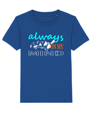 Always On My Mind. Mountains Majorelle Blue
