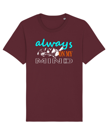 Always On My Mind. Mountains Burgundy