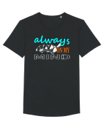Always On My Mind. Mountains Tricou mânecă scurtă guler larg Bărbat Skater