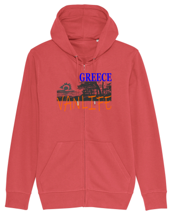 Greece. Vanlife Carmine Red