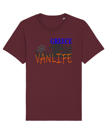 Greece. Vanlife Burgundy