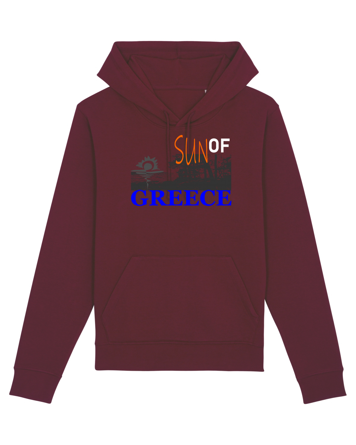 Hanorac Unisex Drummer Burgundy