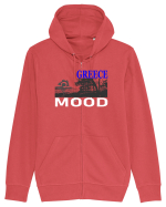Greece Mood Hanorac cu fermoar Unisex Connector