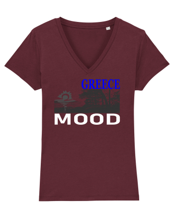 Greece Mood Burgundy