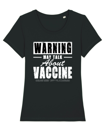 Warning May Talk About Vaccine Black