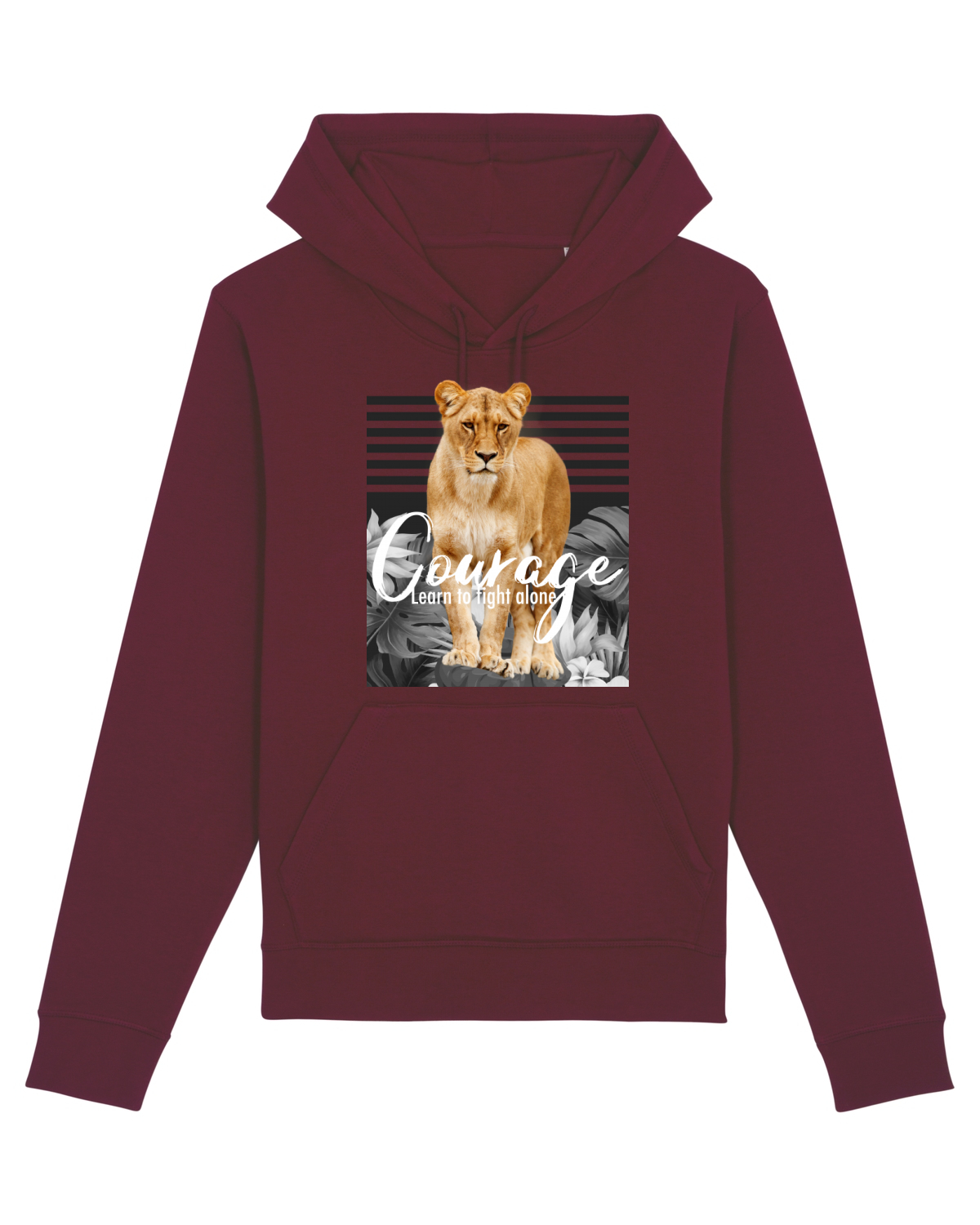 Hanorac Unisex Drummer Burgundy
