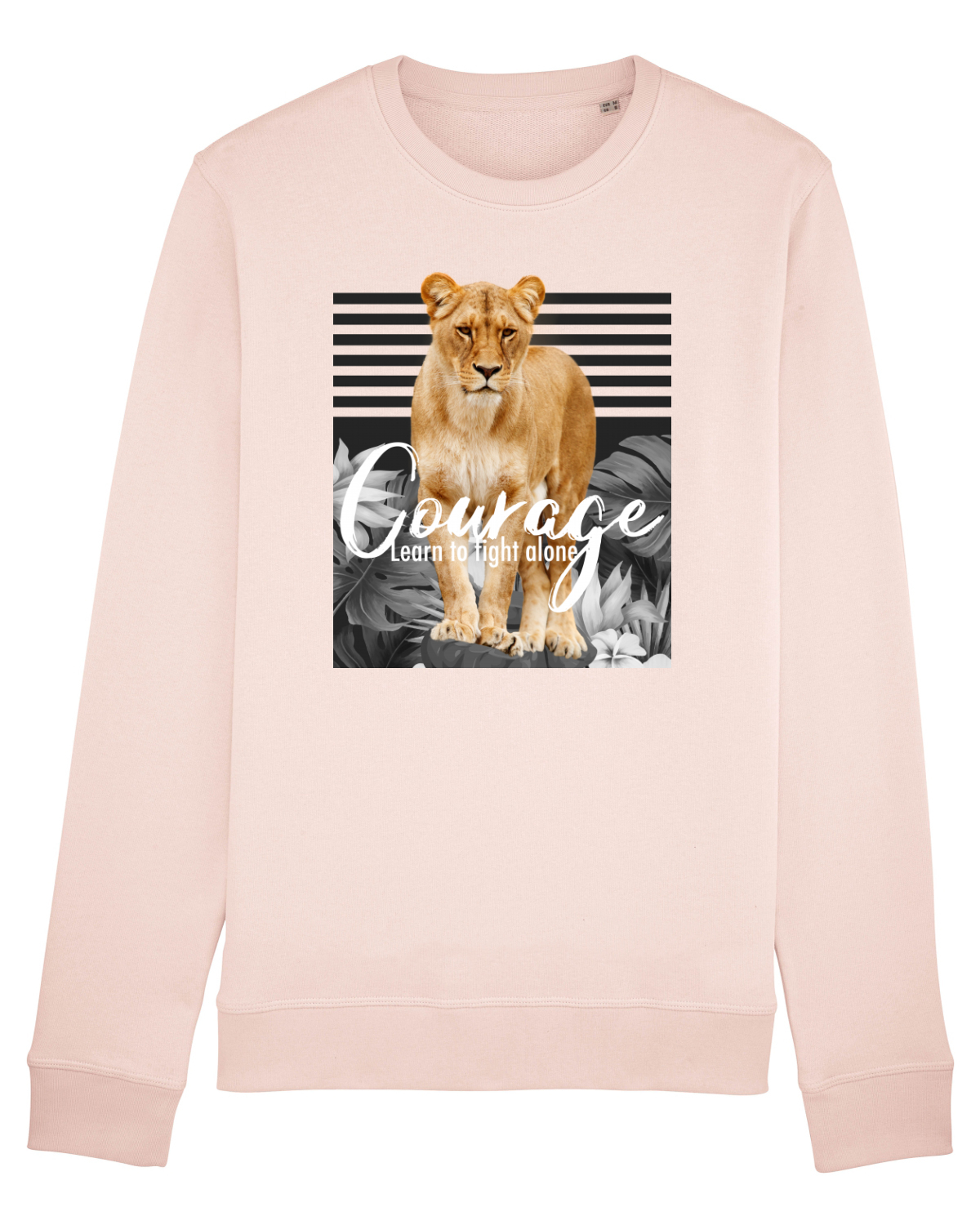 Bluză mânecă lungă Unisex Rise Candy Pink