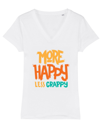 More Happy, Less Crappy! White