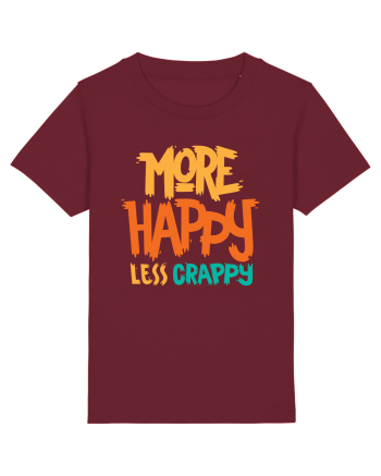 More Happy, Less Crappy! Burgundy