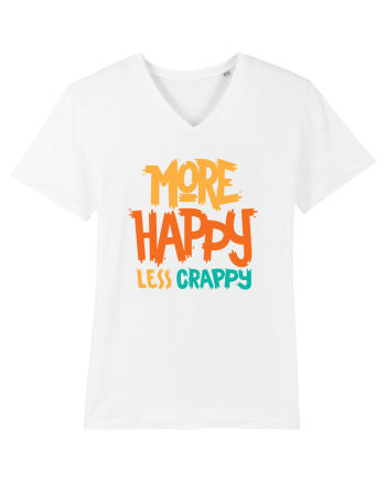 More Happy, Less Crappy! White