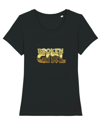 Broken girl Black