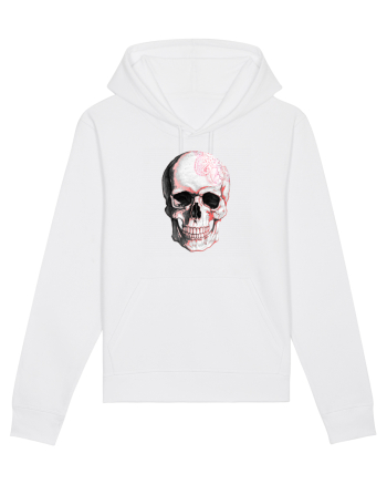 Pink Skull White