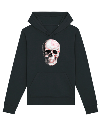 Pink Skull Black