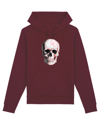 Pink Skull Burgundy