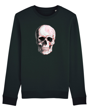 Pink Skull Black