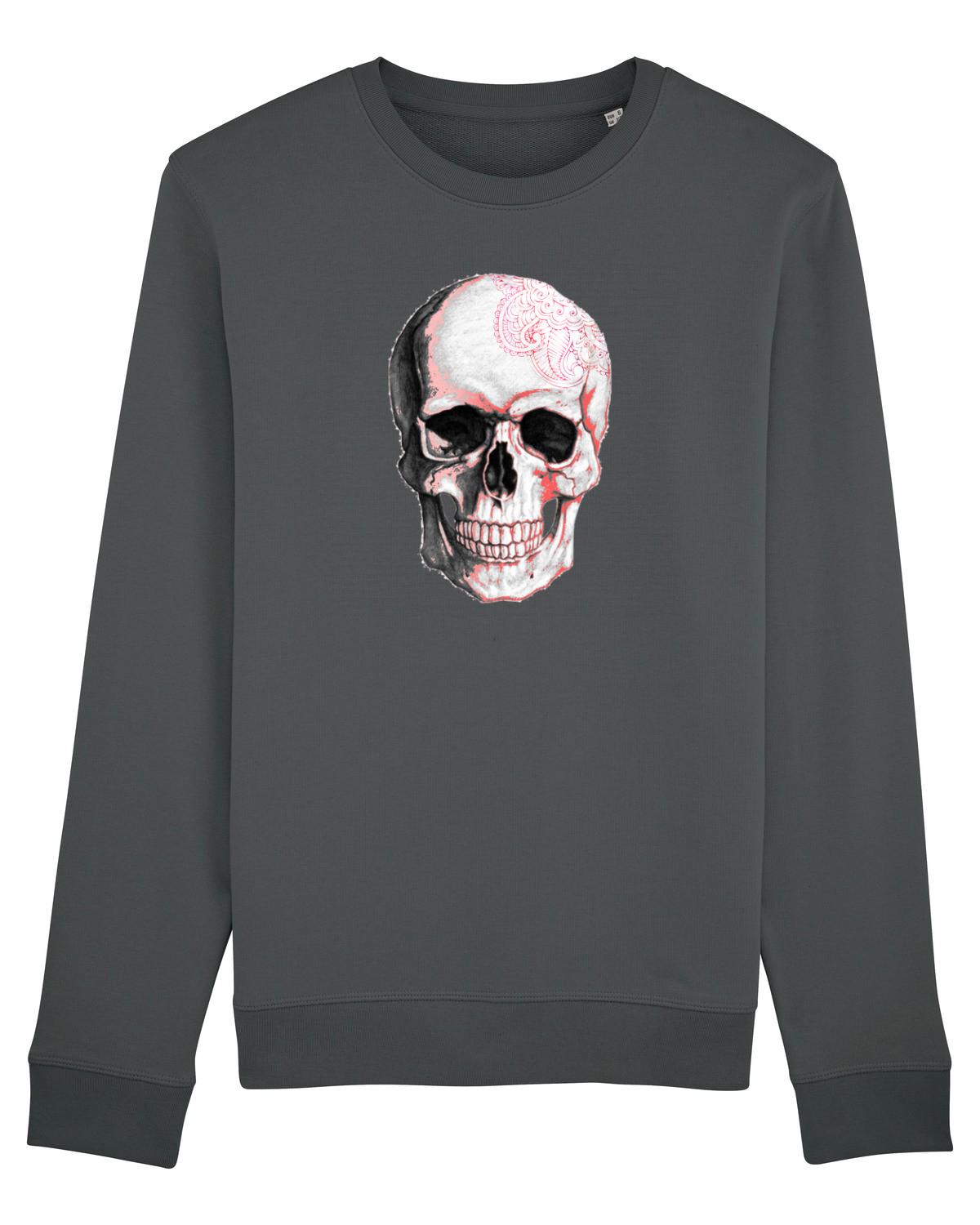 Bluză mânecă lungă Unisex Rise Anthracite