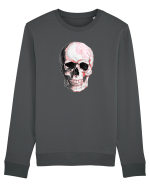 Pink Skull Bluză mânecă lungă Unisex Rise