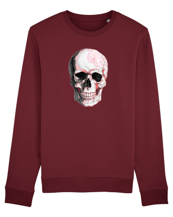 Pink Skull Burgundy