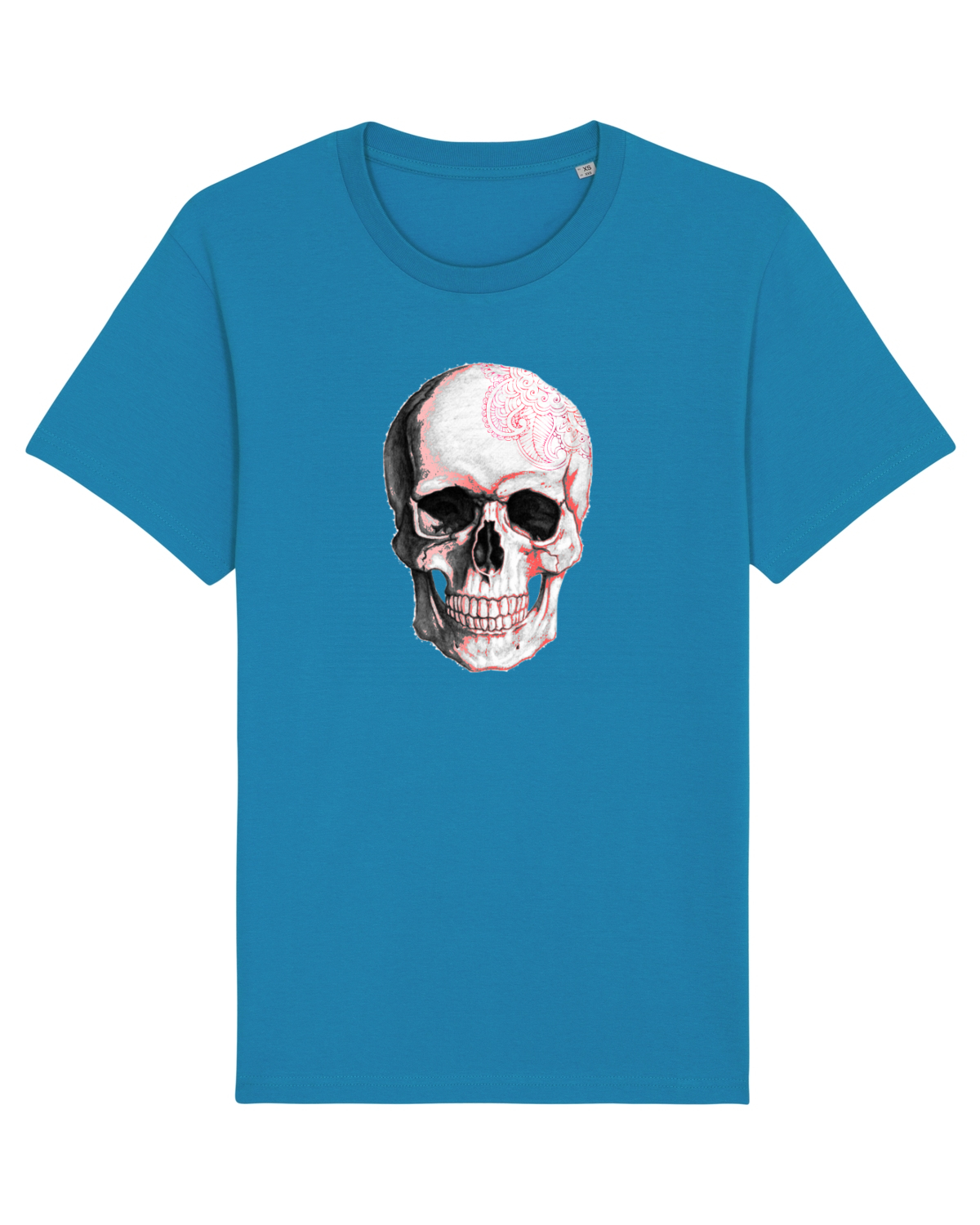 Tricou mânecă scurtă Unisex Rocker Azur