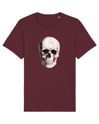 Pink Skull Burgundy