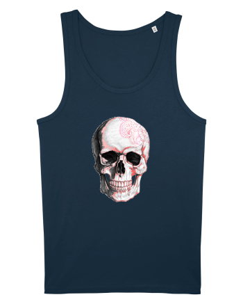 Pink Skull Navy