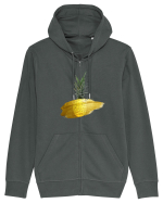 Golden Pineapple Hanorac cu fermoar Unisex Connector